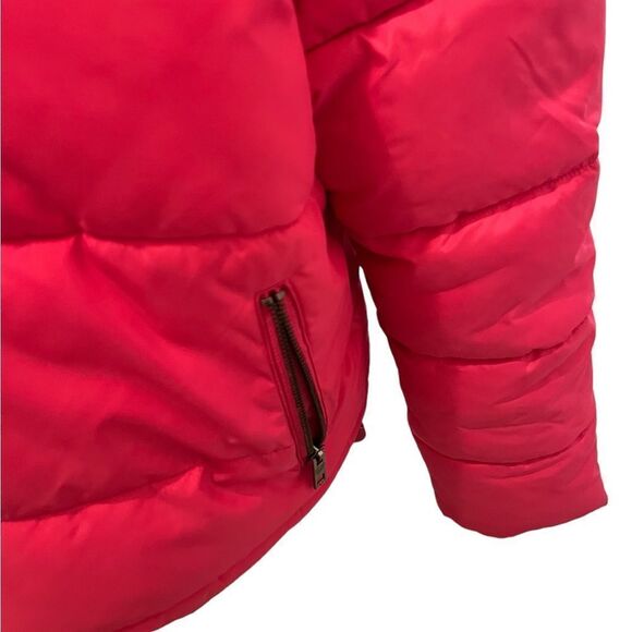 Hot pink puffer jacket - Picture 3 of 6